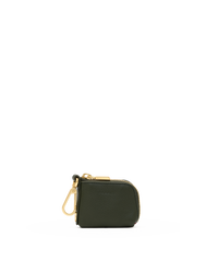 Syd Pouch | Twin Crest Pebble/Brushed Gold
