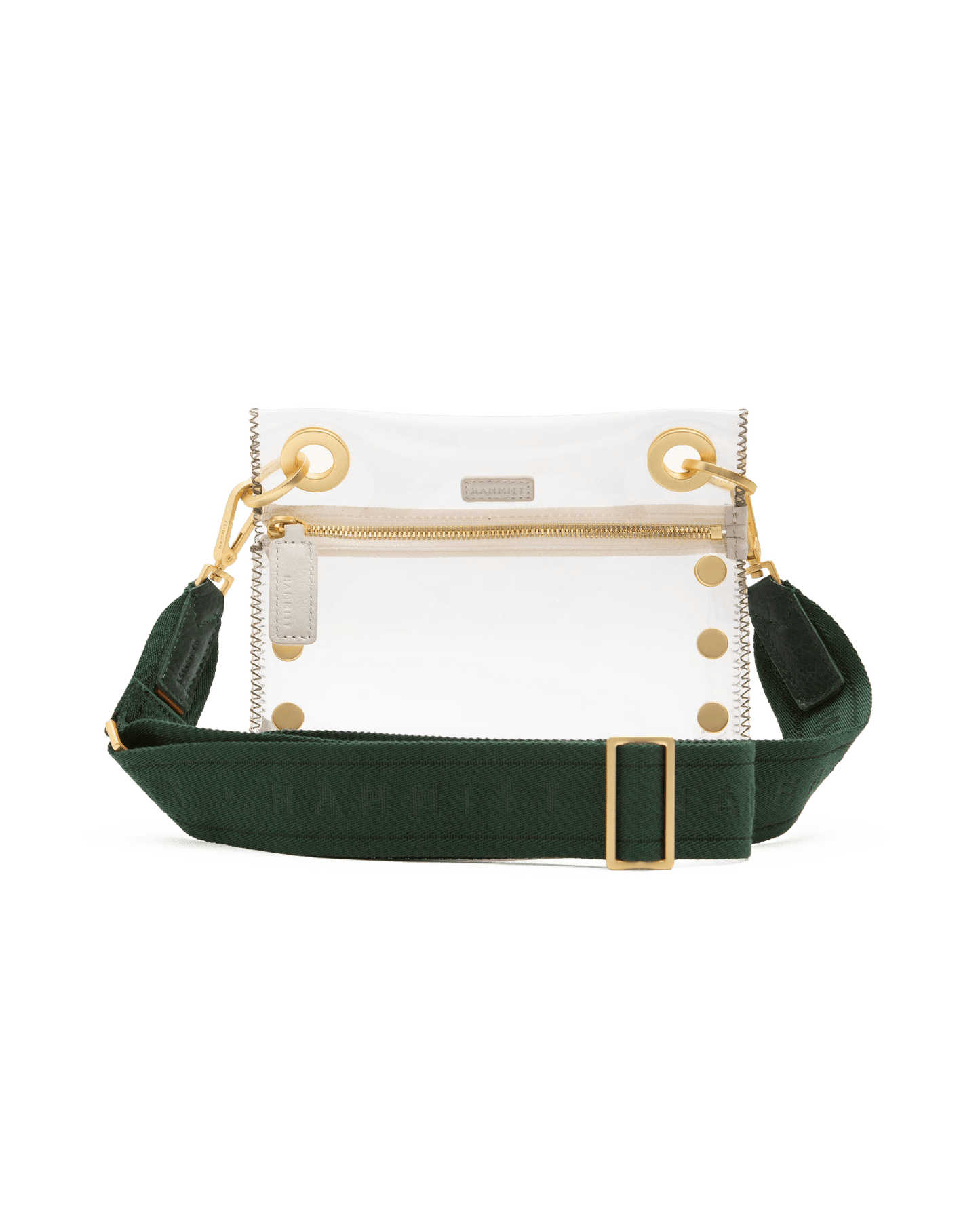 Webbing Crossbody Strap-Grove Green-BG-Front-View-2