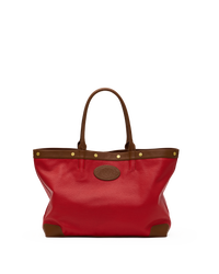 Olympia Tote | Caramel Apple/Antique Gold