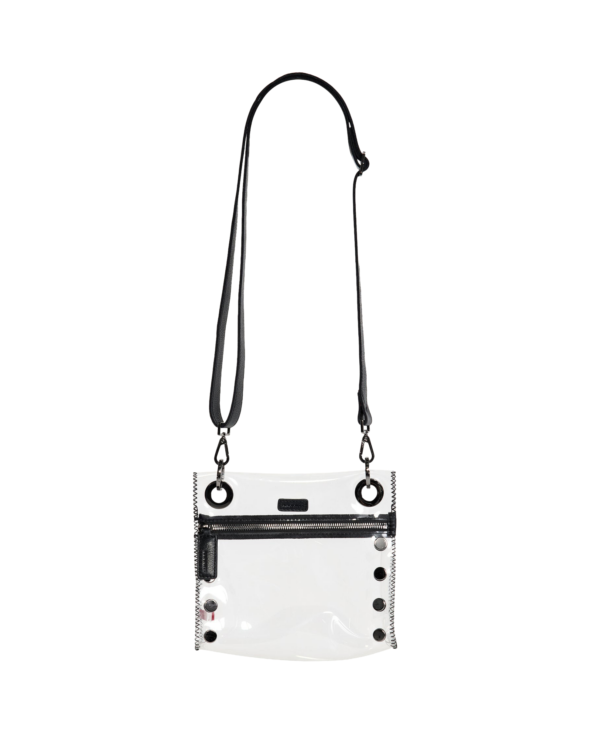 Tony-Sml-Clear-Black-Crossbody-View
