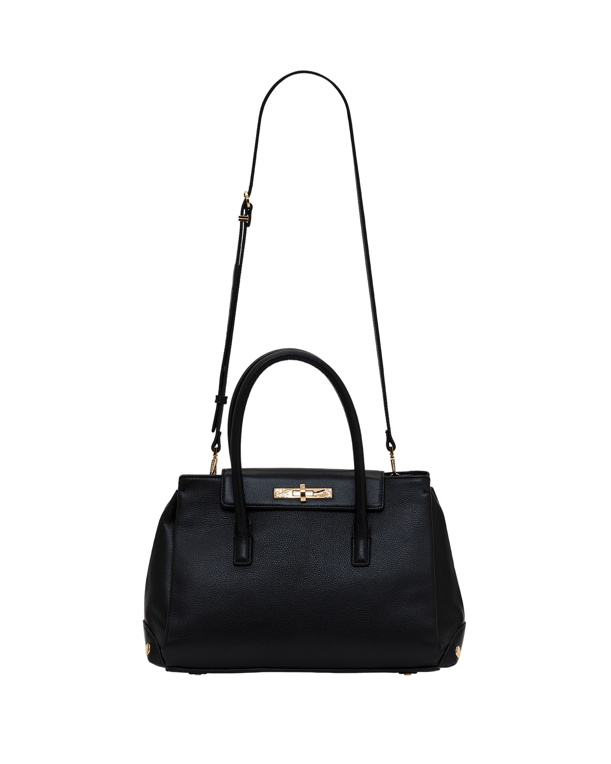 Charlotte-Tote-Black-G-Crossbody-View
