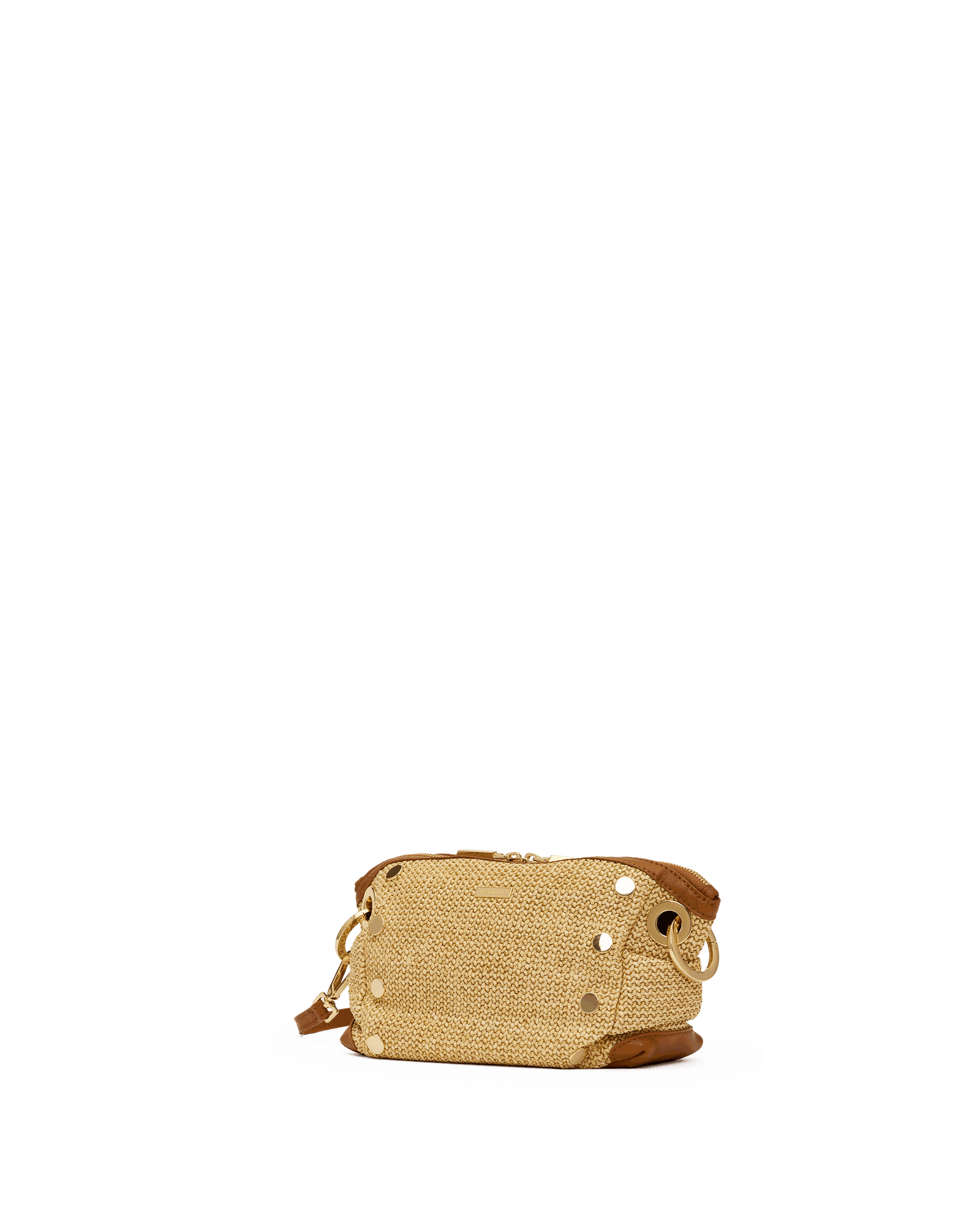 Daniel-Crossbody-Clutch-Sml-Cocoa-Raffia-G-Front-View-2