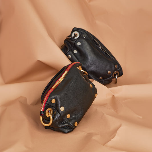 Daniel-Crossbody-Clutch-Sml-Black-Model-View