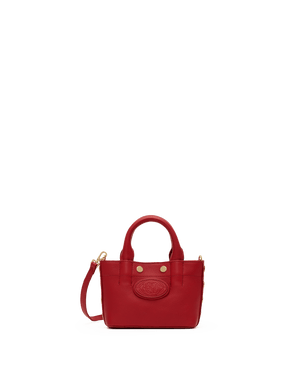 Olympia Crossbody | Chili Red/Gold | Mini