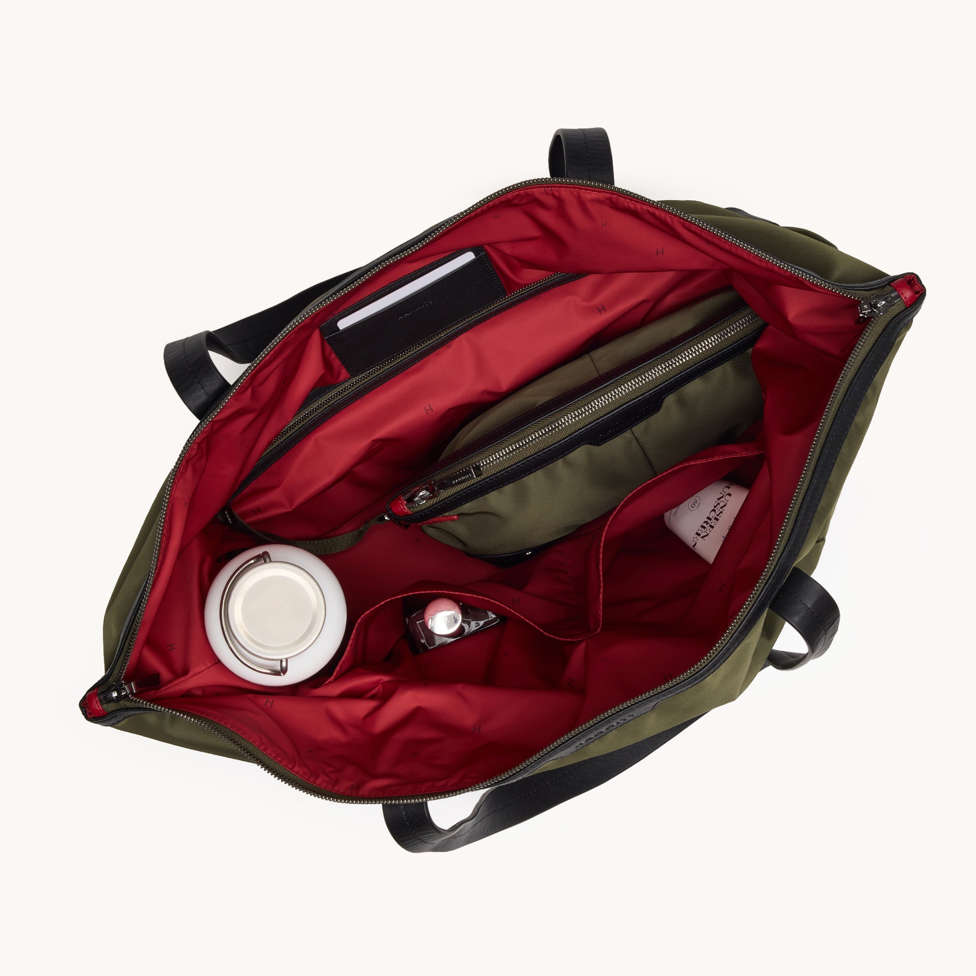 Zoe-Tote-Jade-Nylon-GM-Inside-View