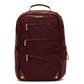 Eden-Backpack-Wine-Nylon-G-Front-View-2