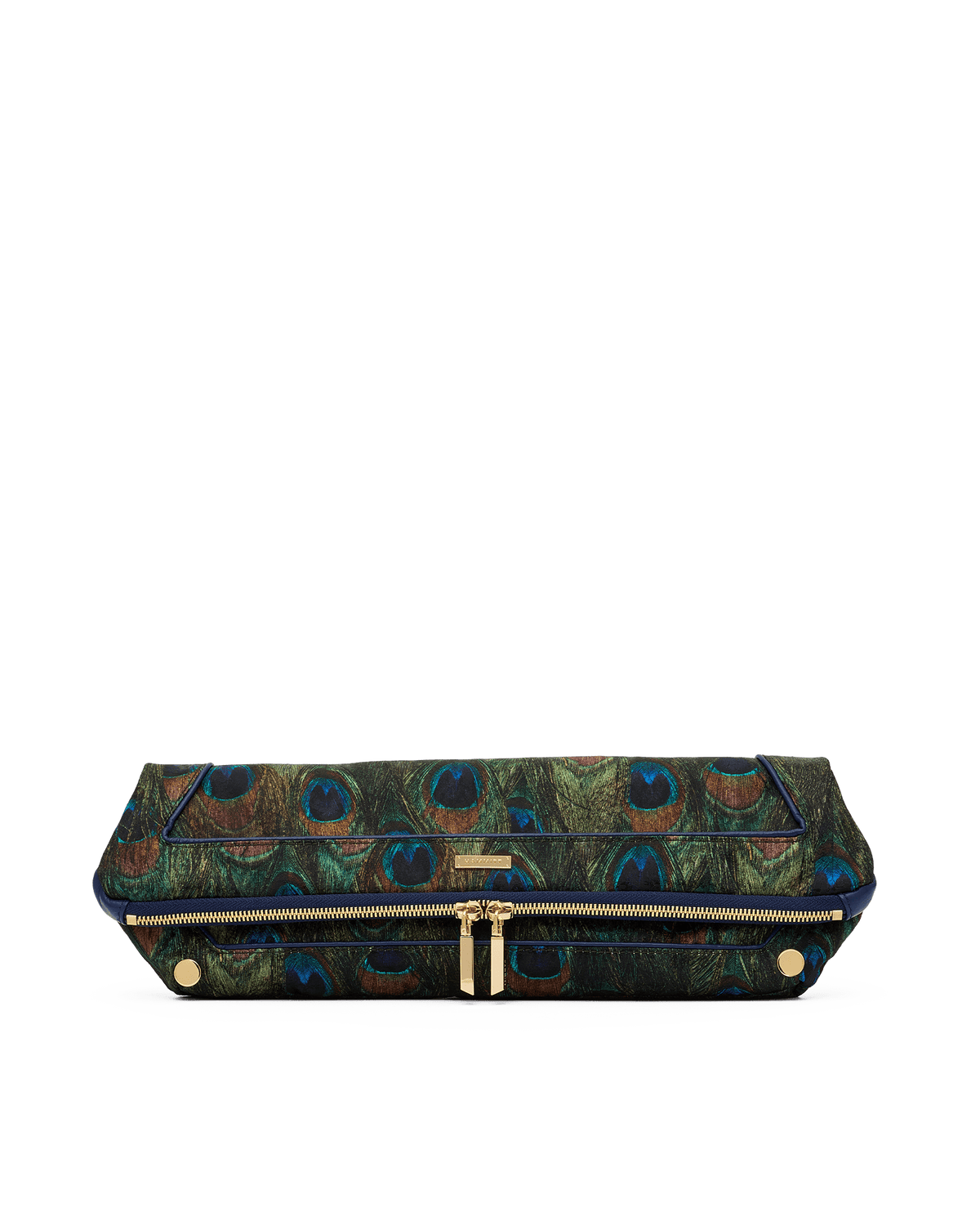 Beverly-Clutch-Peacock-Jacquard-G-Front-View