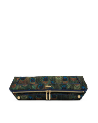 Beverly Clutch | Peacock Jacquard/Gold