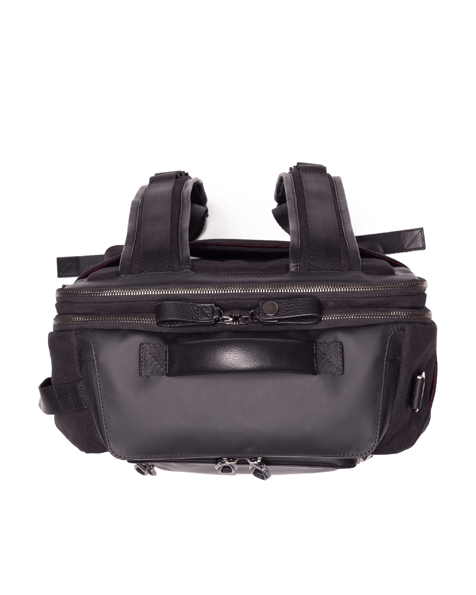 Burbank-Backpack-Black-Nylon-Model-View