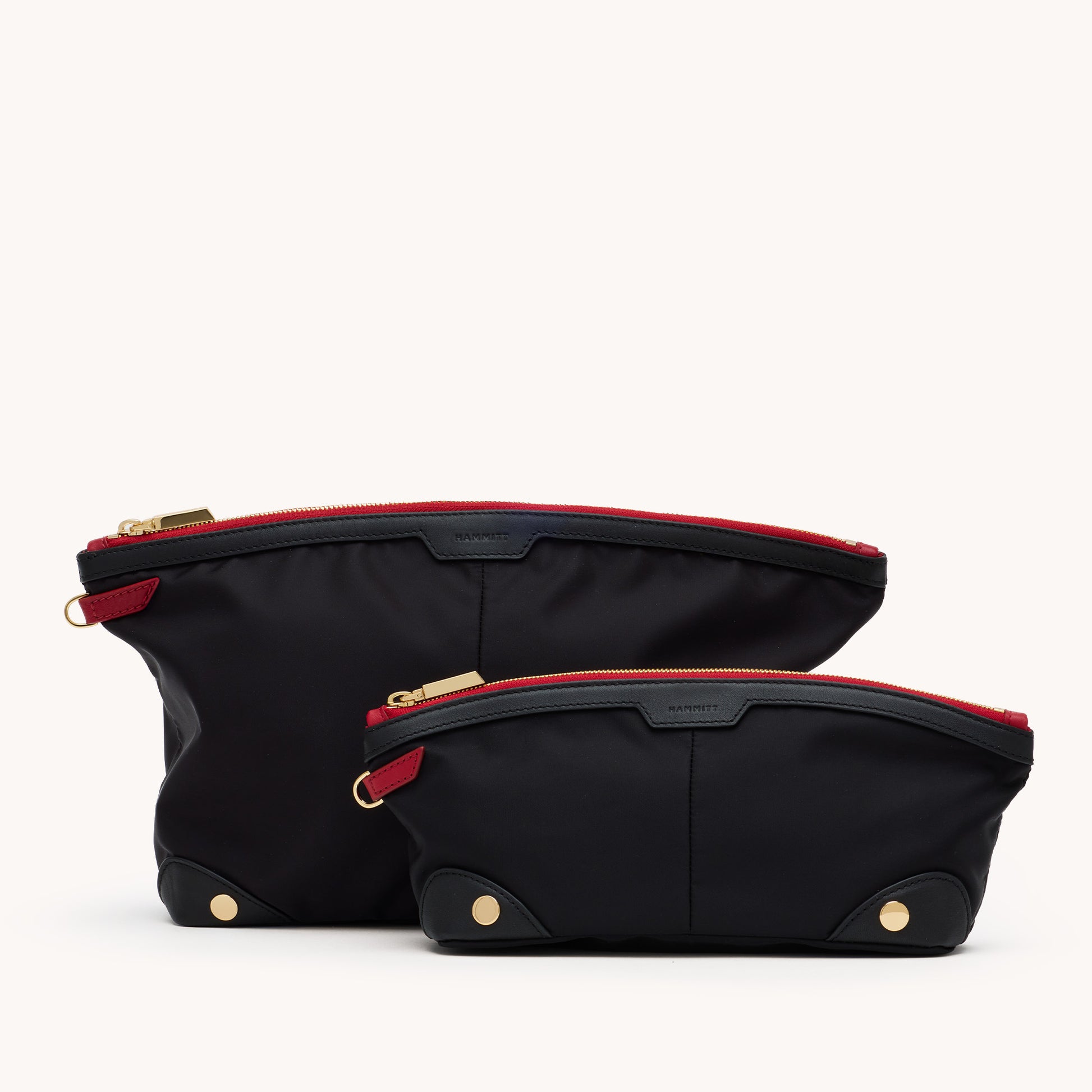 Nicky-Travel-Pouch-Short-Black-Nylon-G-R-Zip-Detail-View