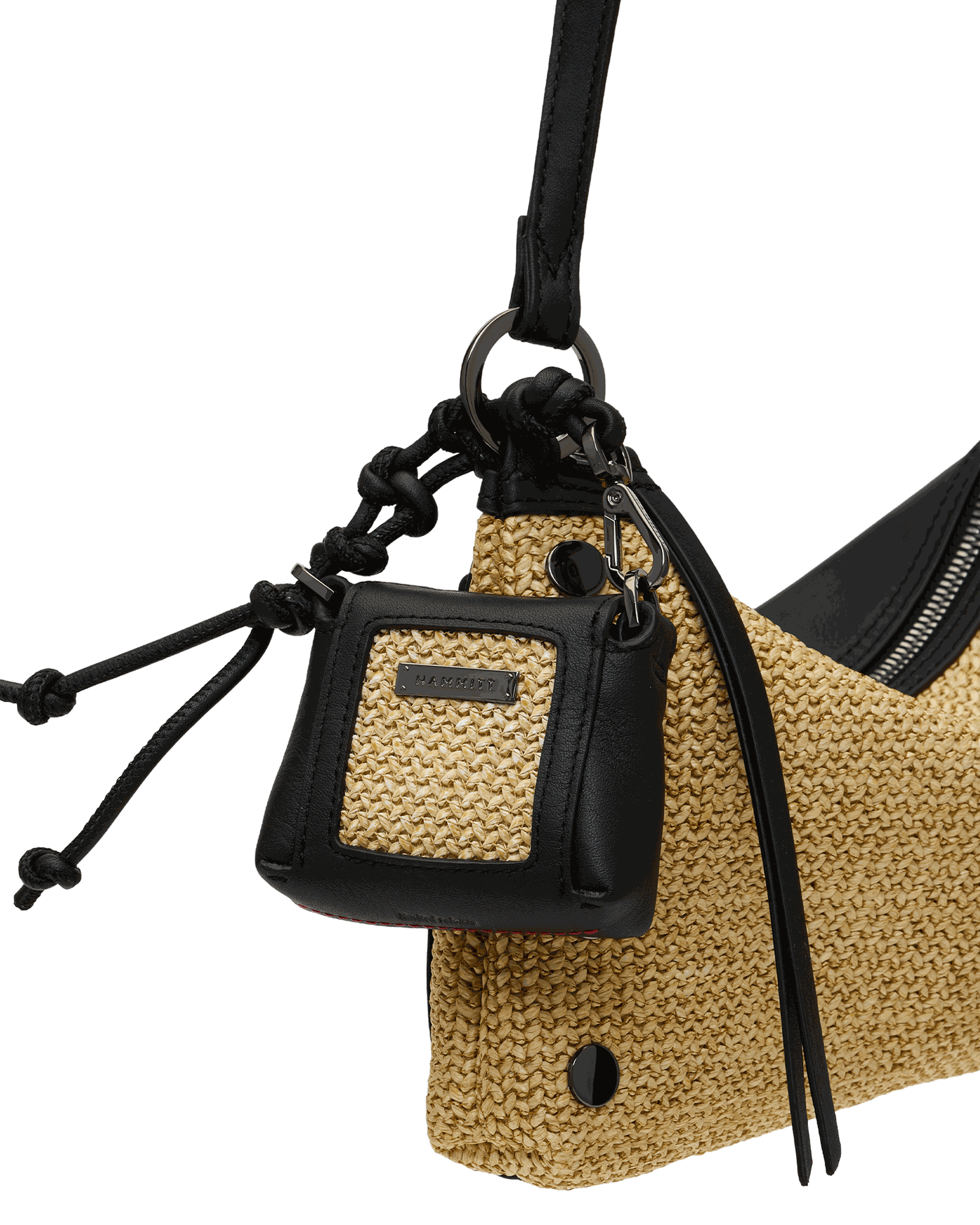 Mini-B-Noir-Smooth-Raffia-GM-Crossbody-View