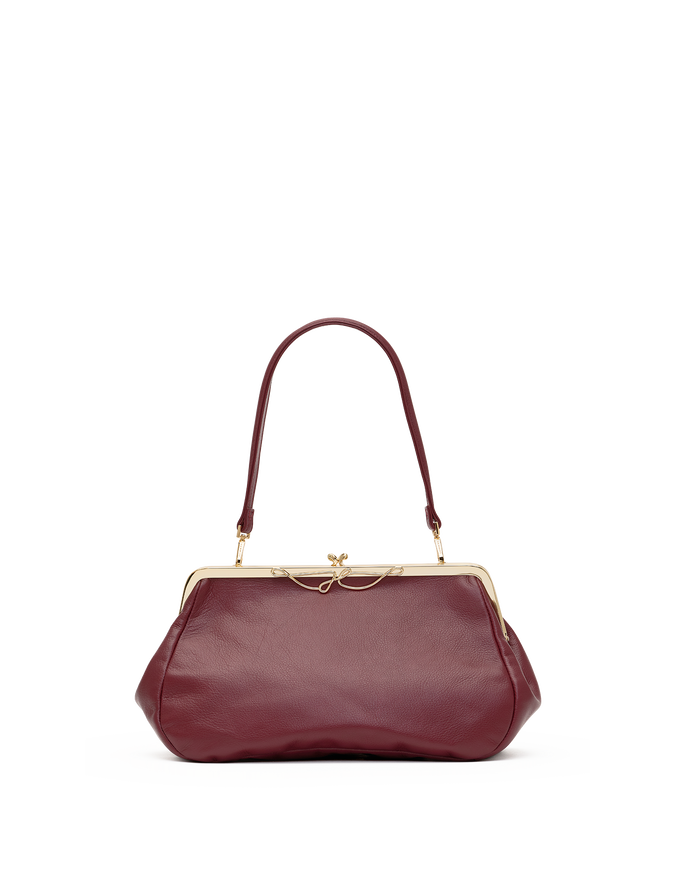 Vivienne | Cherrywood Pebble/Gold | Lrg