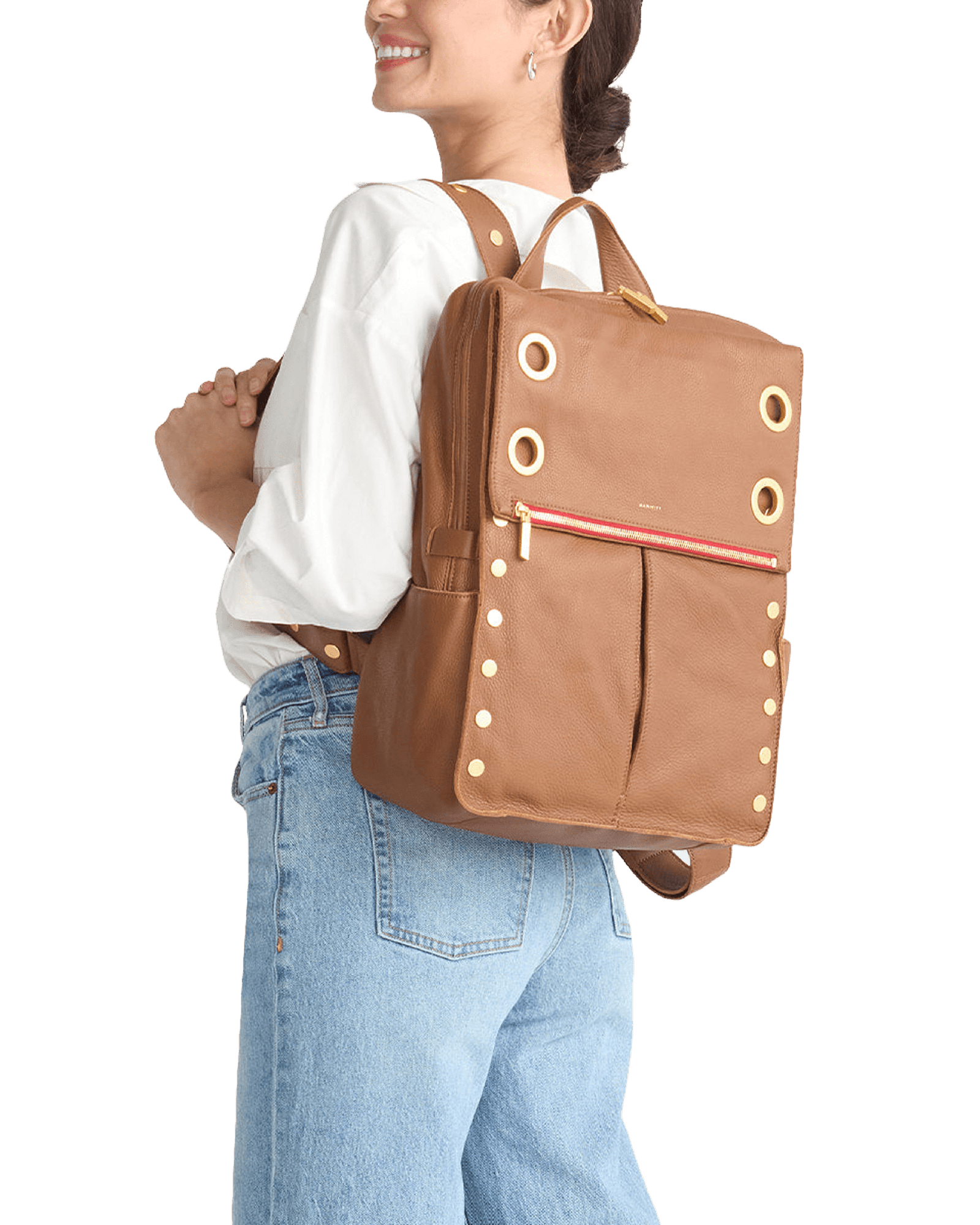Montana-Backpack-XL-Mahogany-Pebble-BG-Red-Zip-Model-View