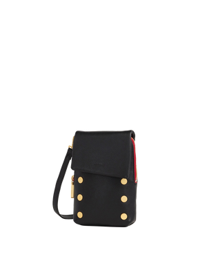 VIP Mobile | Black/Brushed Gold Red Zip | sml