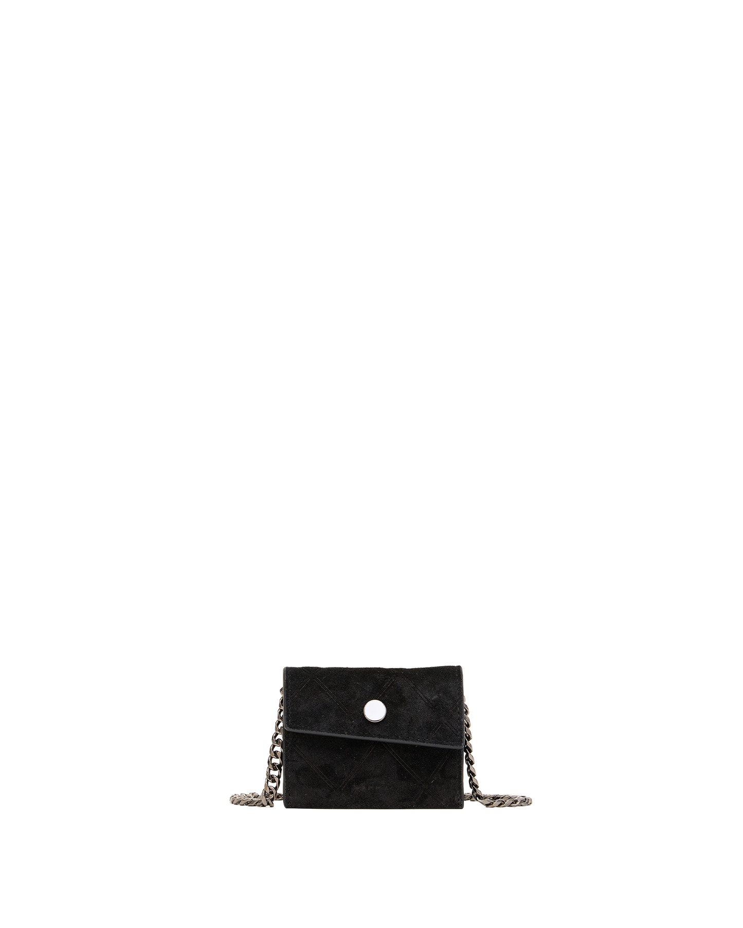 Montana Pendant | Noir Diamond Suede/Gunmetal