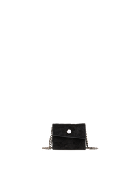 Montana Pendant | Noir Diamond Suede/Gunmetal