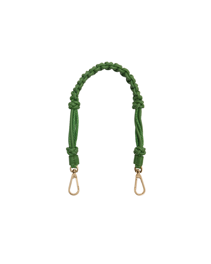Knotted Short Strap | Dill/Gold