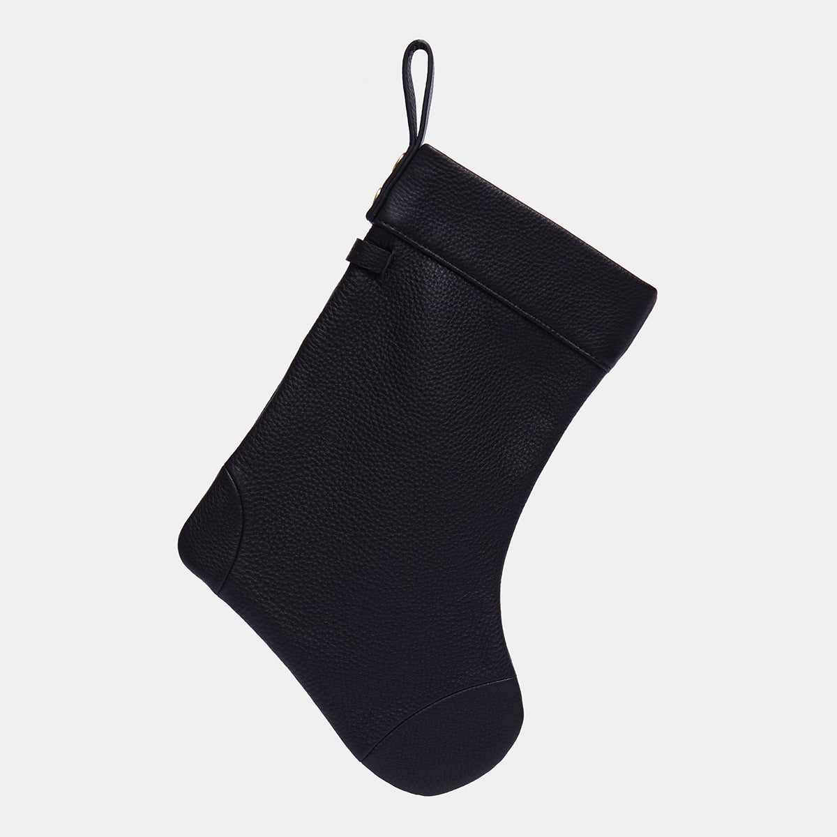 Stocking-Lrg-Black-Front-View
