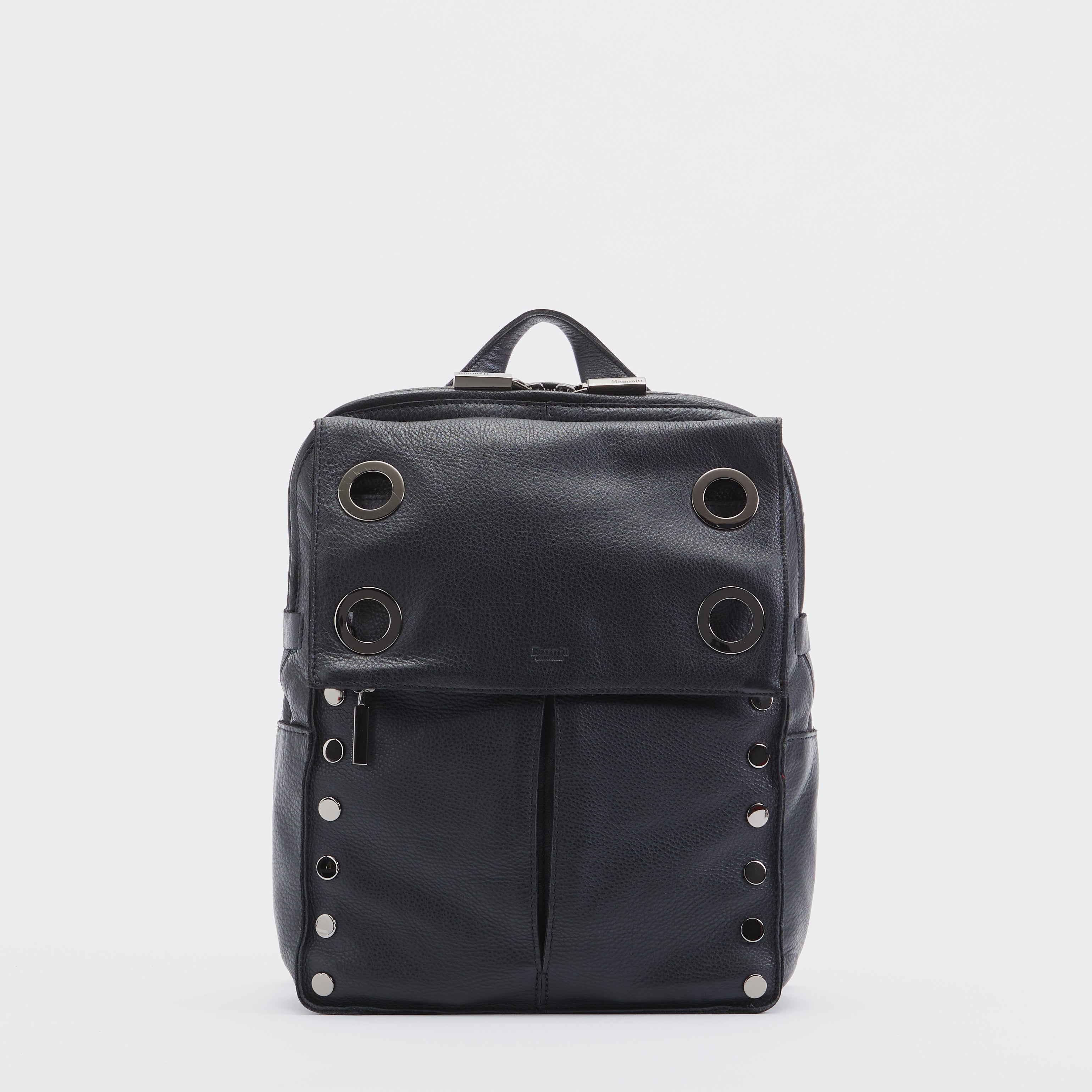 Montana Backpack Black Gunmetal Lrg 817090021750 HAMMITT