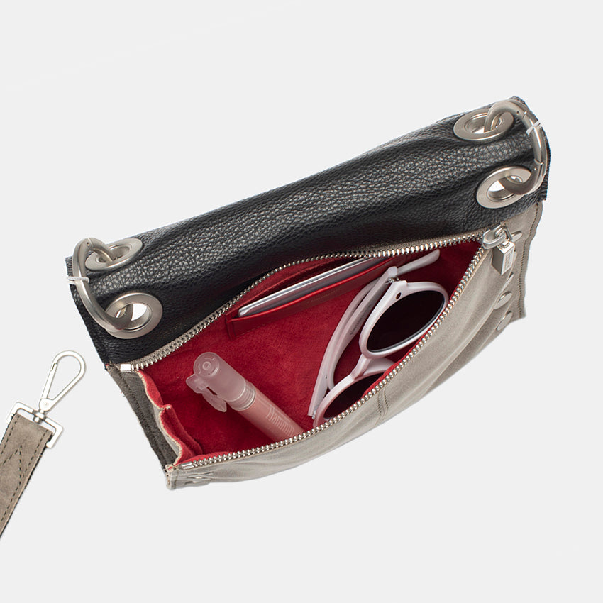 Montana | Reversible/Black/Pew/Brushed Silver | Med
