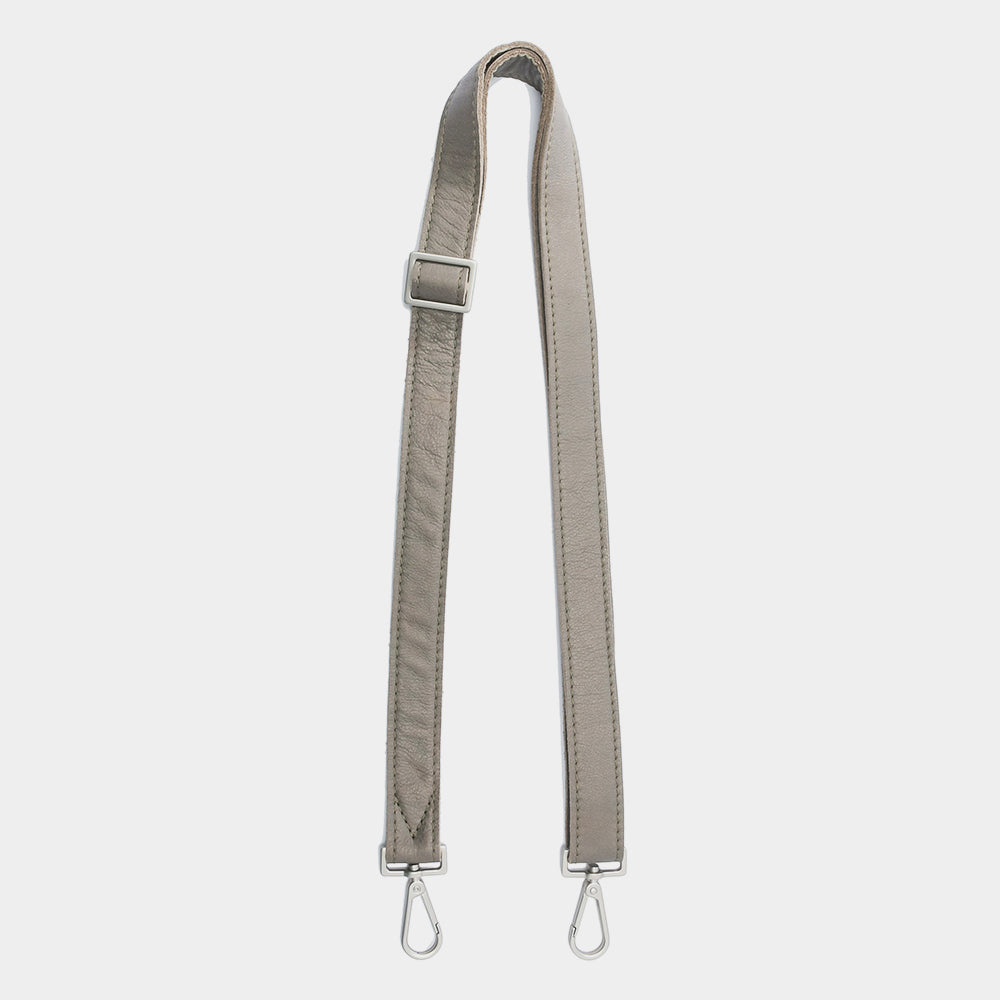 Slider Strap 1 Inch | Pew/Brushed Silver