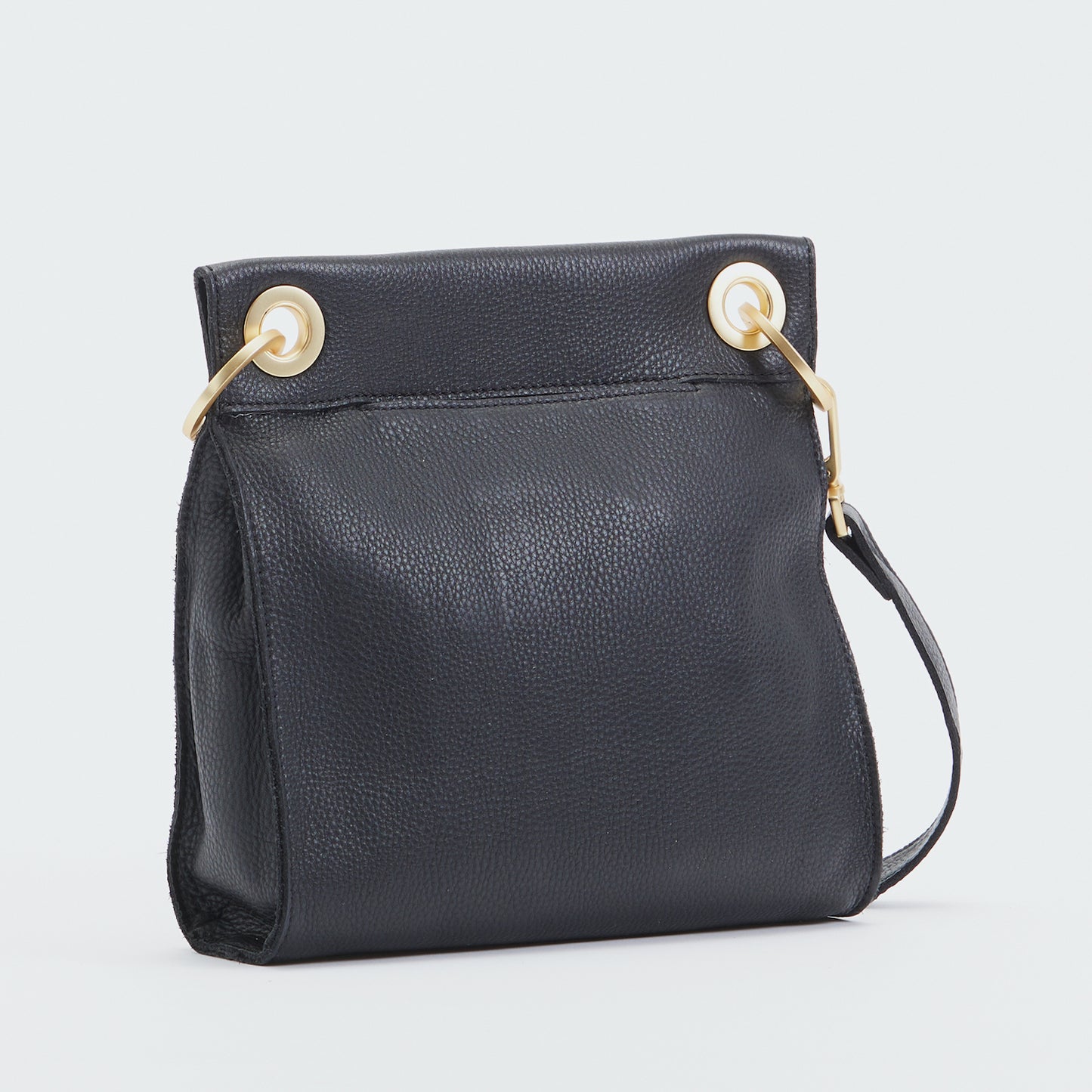 Tony | Black/Brushed Gold Red Zip | Med