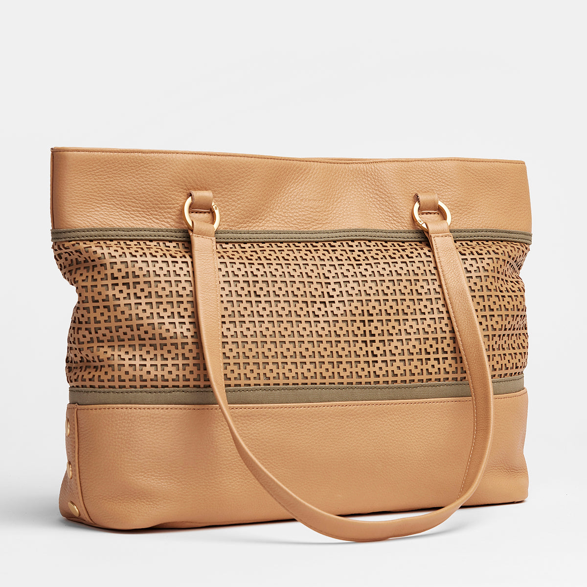 Andersen-Tote-Breeze-Block-Tan-Front-View