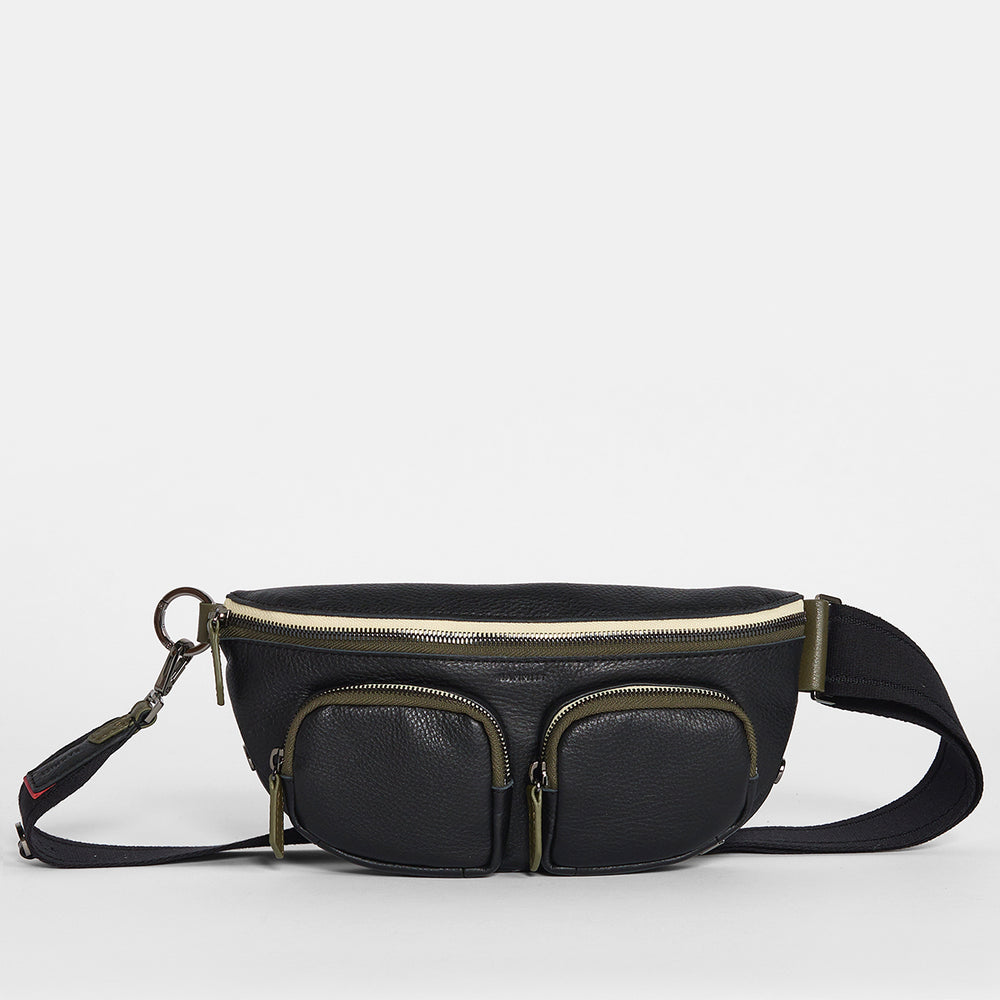 Charles Crossbody | Cargo Black/Gunmetal 840220512255 – HAMMITT