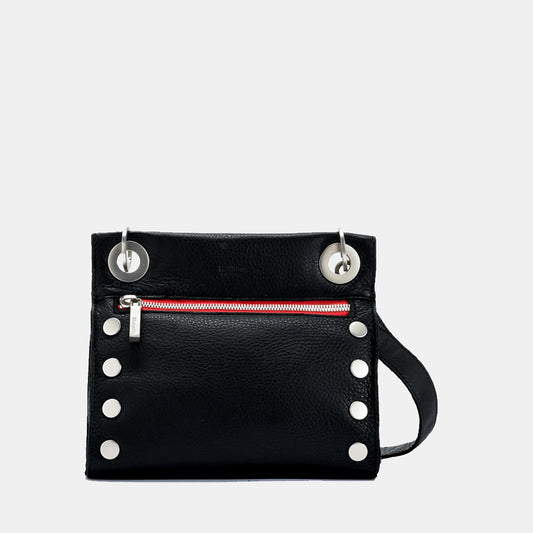 Tony-Sml-Black-BS-Red-Zip-Front-View