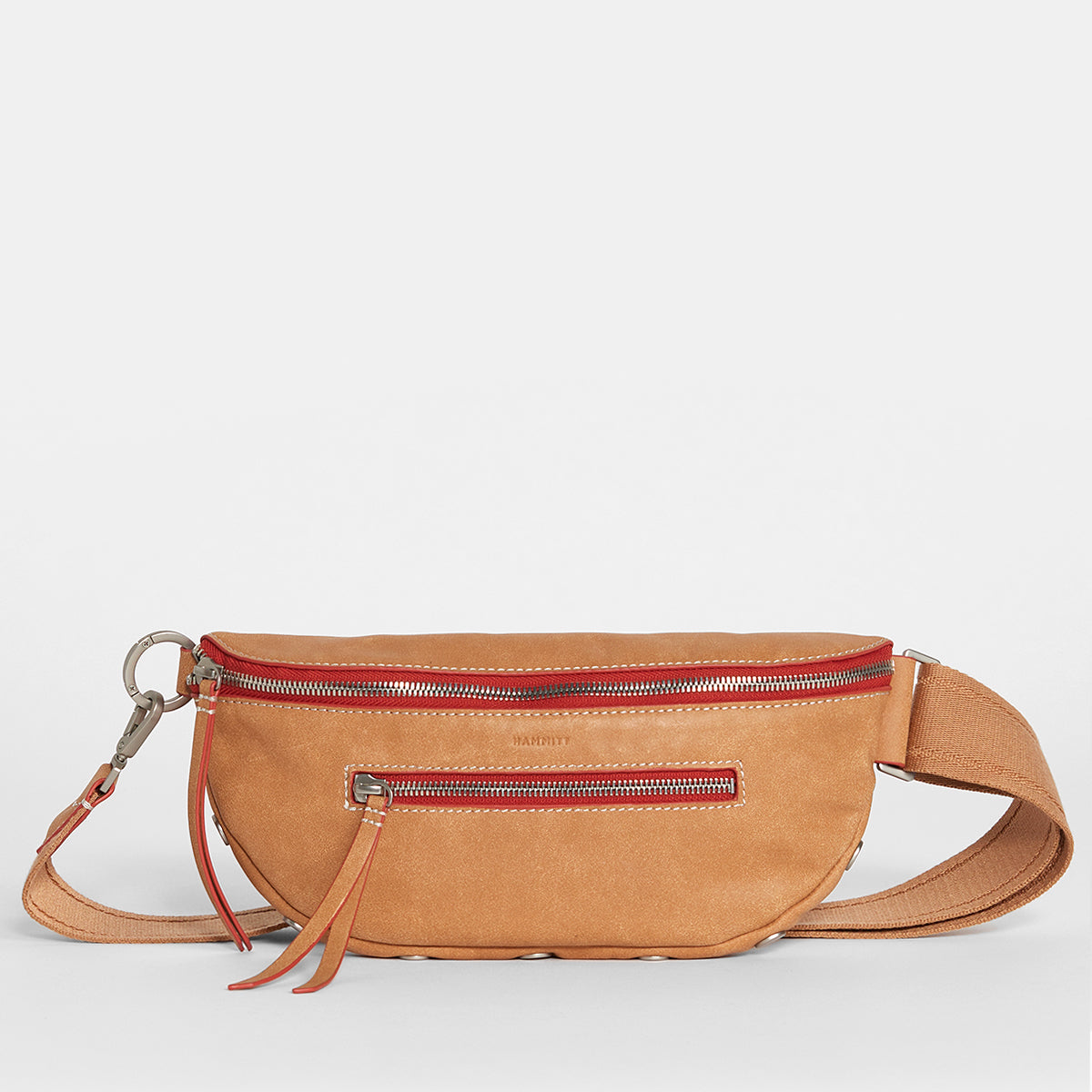 Charles-Crossbody-Croissant-Tan-Front-View