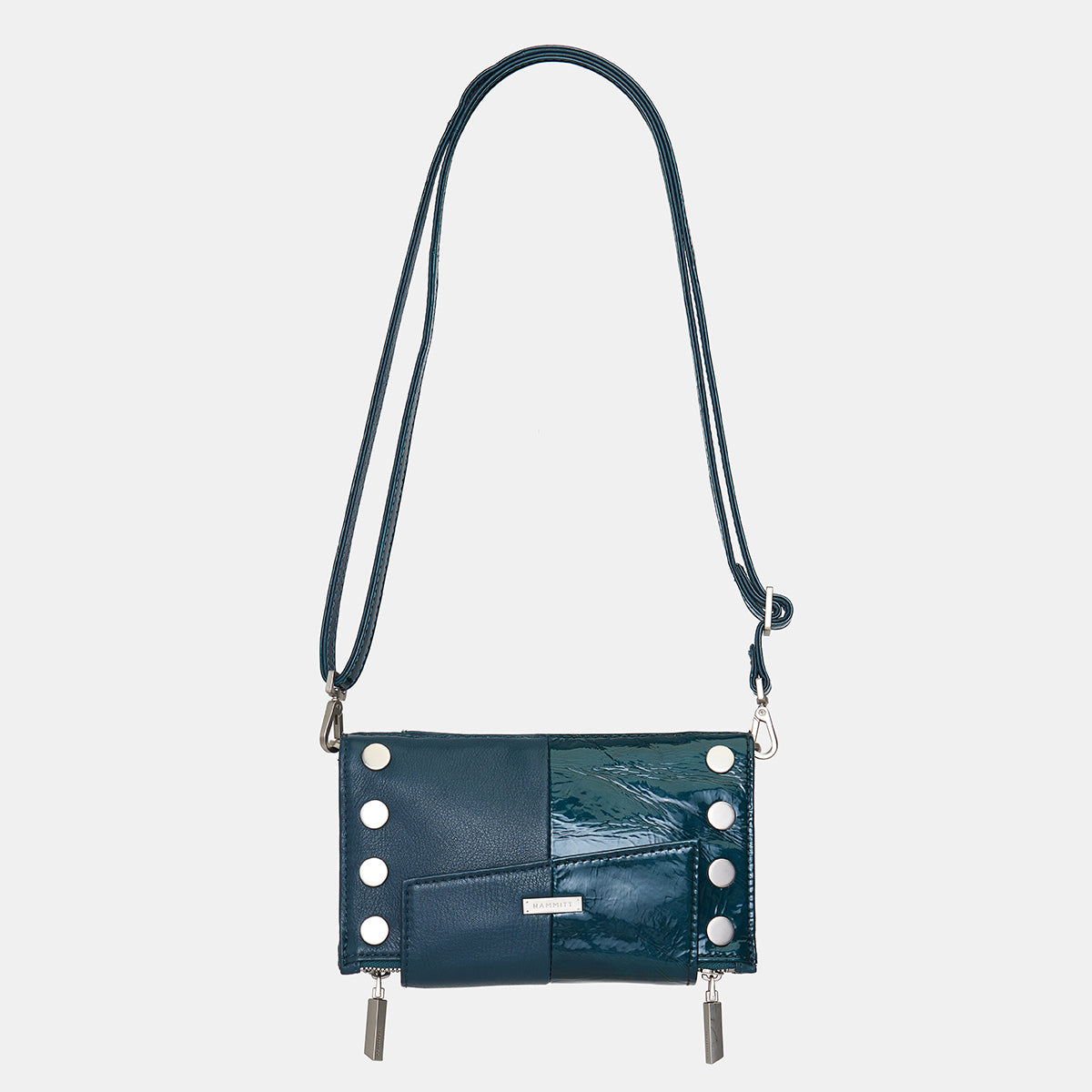 Levy-Dipped-Teal-Crossbody-View