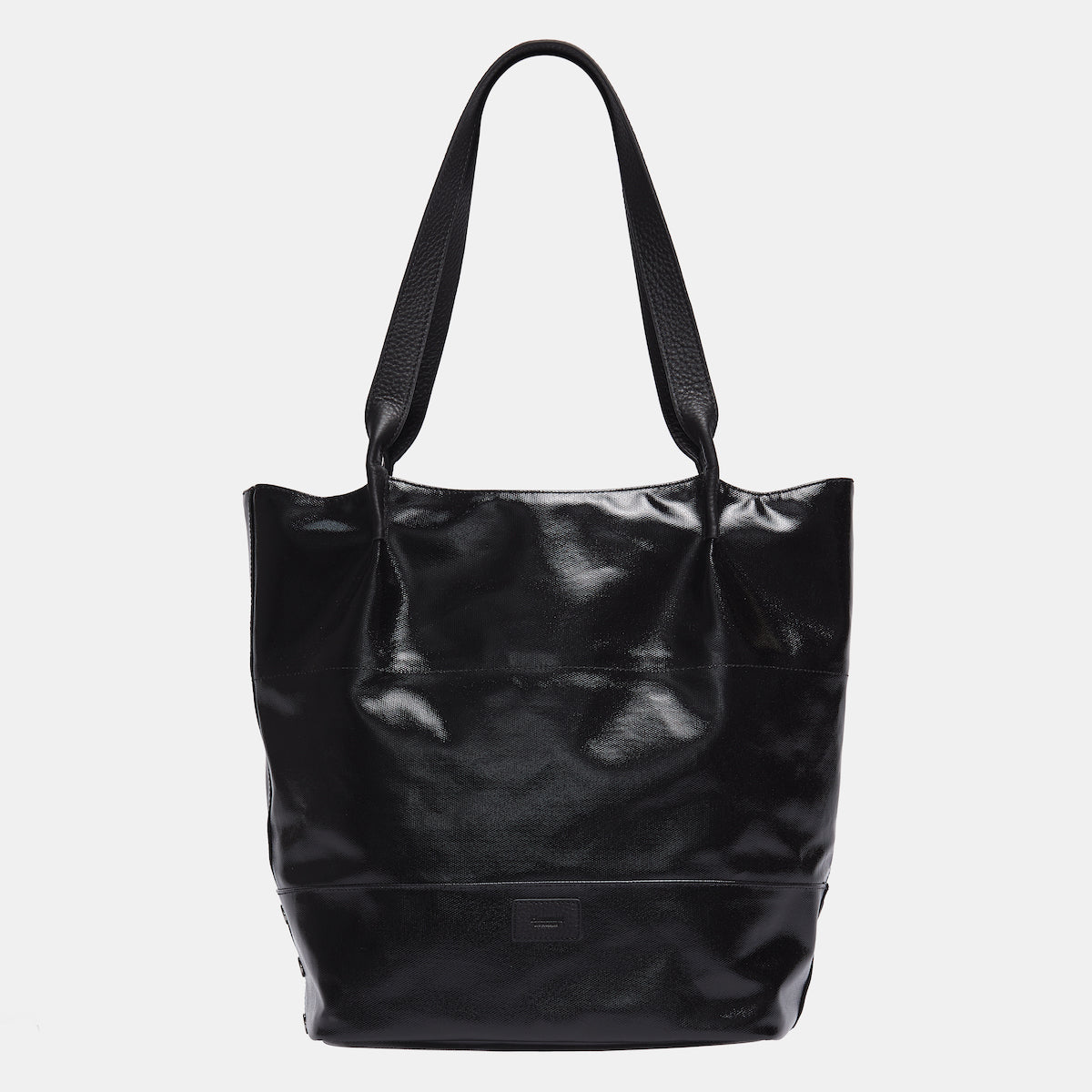Venice-Beach-Tote-Black-Shadow-Light-Front-View