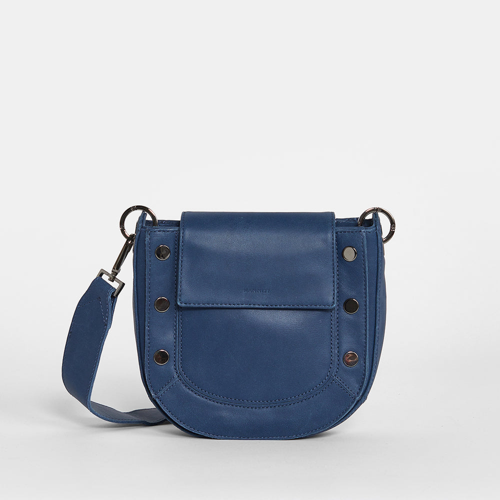 Kayce Saddle | Vintage Navy/Gunmetal | Med 840220512514 – HAMMITT