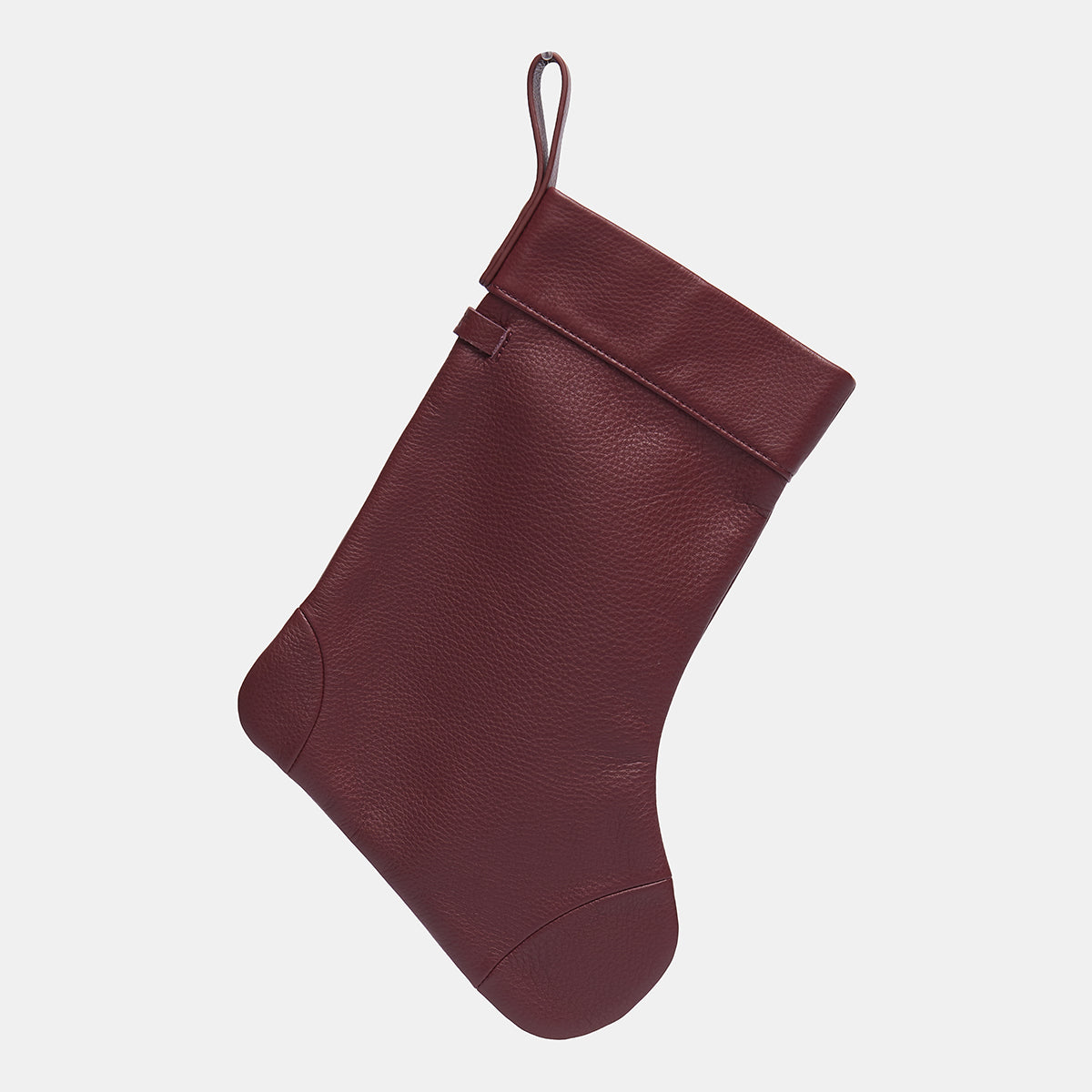 Stocking-Lrg-Blackberry-Plum-Front-View