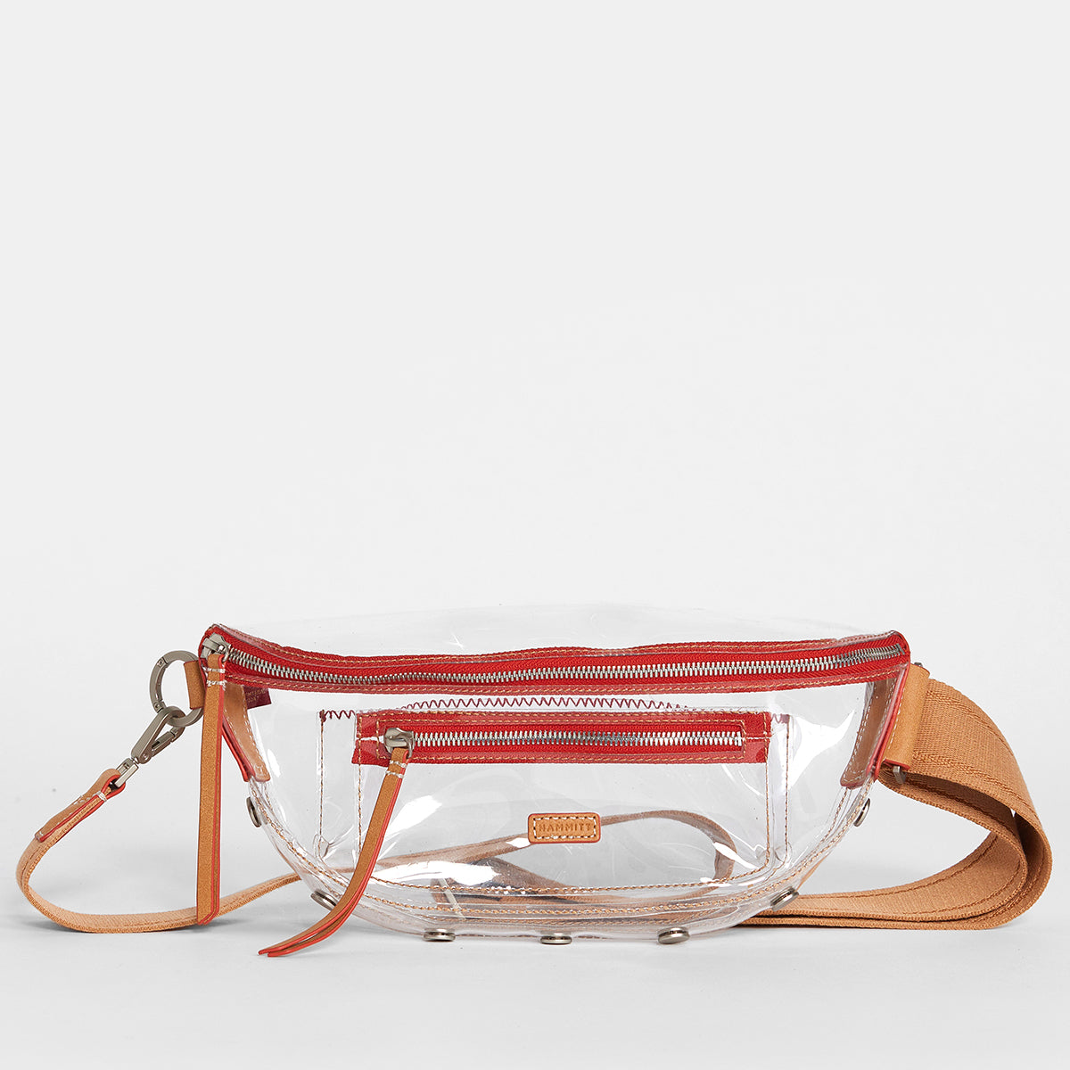 Charles-Crossbody-Clear-Croissant-Tan-Front-View