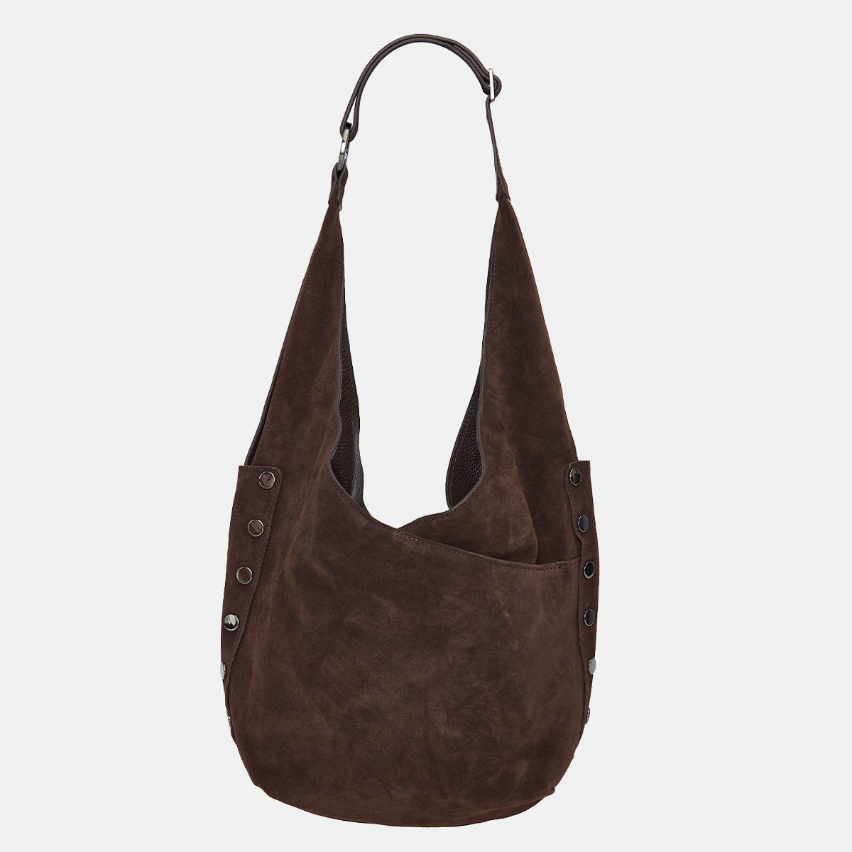 Tom-Zip-Espresso-Suede-Front-View