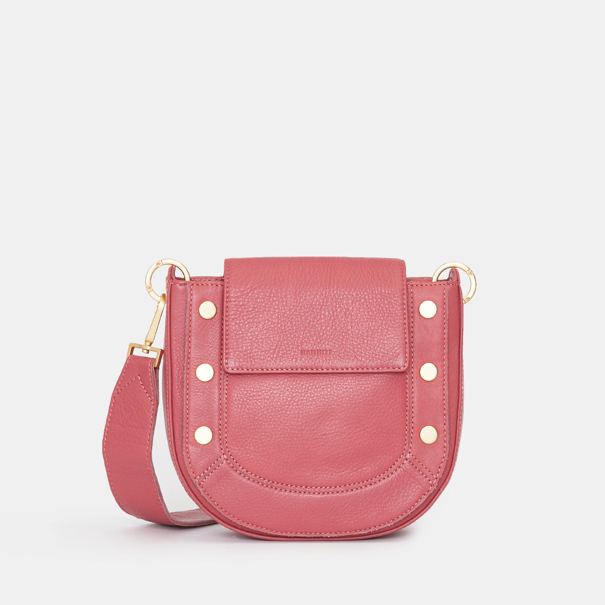 Kayce-Saddle-Med-Rouge-Pink-Front-View
