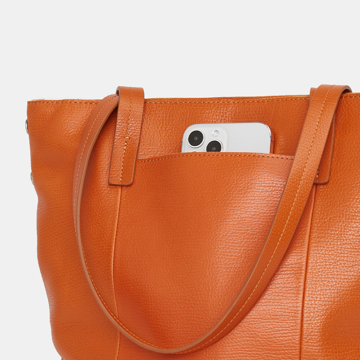 Addie-Tote-Candlelight-Orange-Back-View-Detail