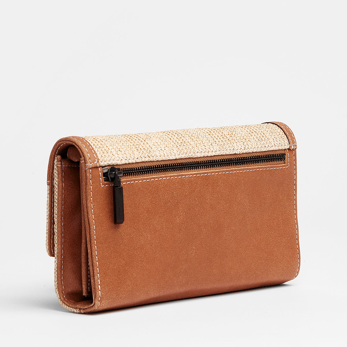 AJ-Crossbody-Clutch-Saddle-Raffia-Back-View