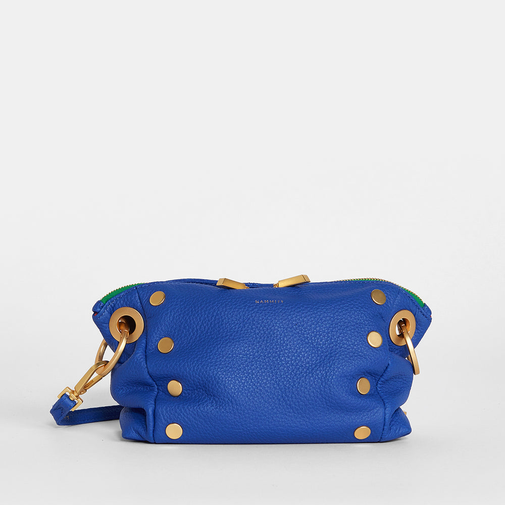 Daniel Crossbody Clutch | Avenue Blue/Brushed Gold | Sml  