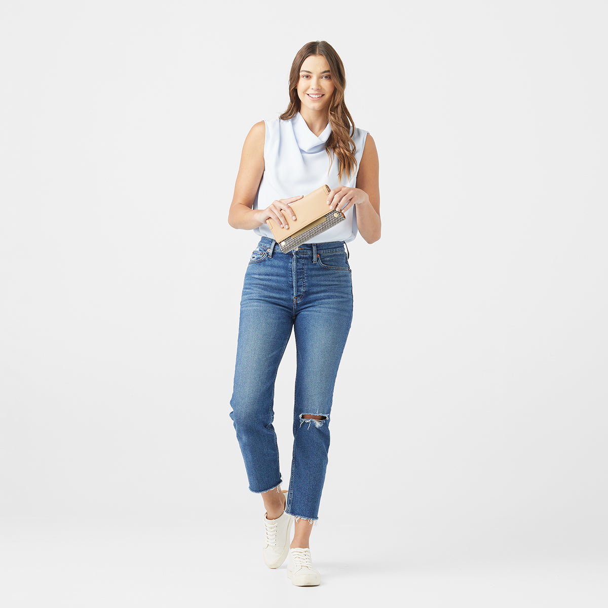 AJ-Crossbody-Clutch-California-Sunday-Model-View-2